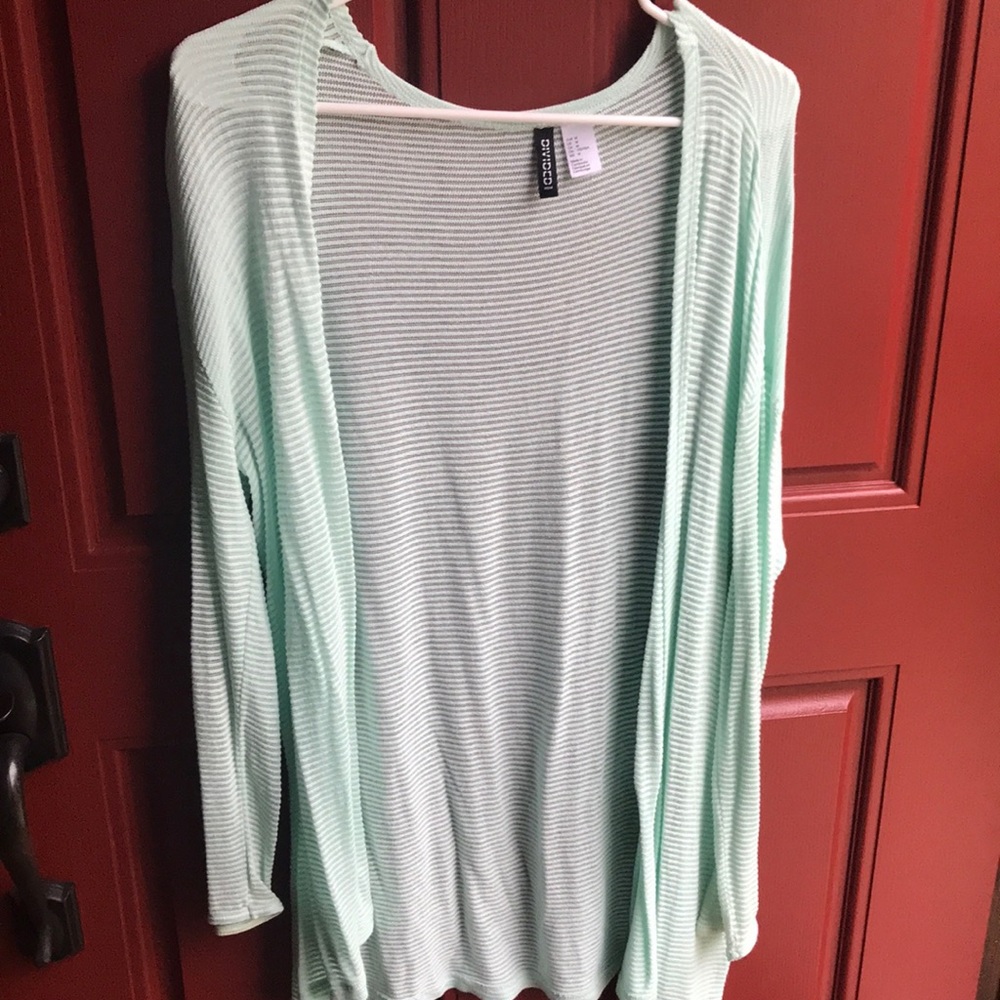 Mint cardigan
